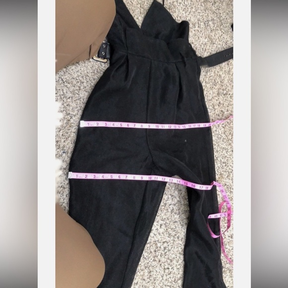 Alice McCall Justify My Love Jumpsuit Black Striped Organda up Size US 6 - Picture 10 of 13